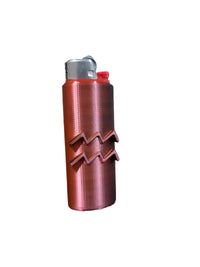 Aquarius Bic Lighter Sleeve