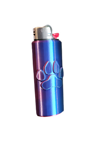 Dog Paw Bic Lighter Sleeve